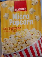 Micro popkorn med smørsmak
