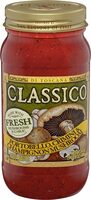 Triple mushroom pasta sauce
