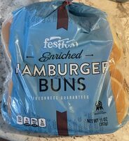 Enriched hamburger buns