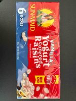 Vanilla Yogurt Covered Raisins