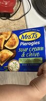 Pierogies sour cream & chive