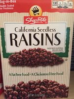 California Seedless Raisins