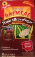 Instant Oatmeal, Made With Whole Grain Oats