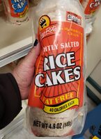 Shoprite, rice cakes, lightly salted
