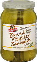 Sweet Bread & Butter Sandwich Slices
