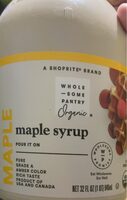 Maple syrup