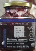 Blueberry preserves