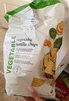 Vegetable tortilla chips