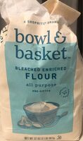 Bleached enriched flour