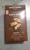 Bowl and basket biscotti