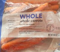 Organic Whole Carrots