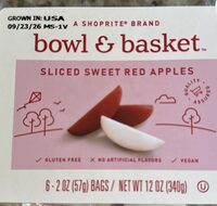 Sliced Sweet Red Apples