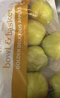 Golden delicious apples