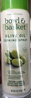 Olive oil cooking spray