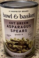 Cut Green Asparagus Spears