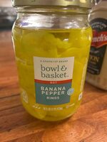 Hot Banana Pepper Rings