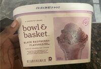 Black Rasberry Flavored Ice Cream