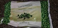Sweet green peas