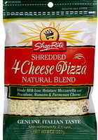 Shredded Natural Blend 4 Cheese