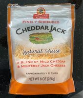 Finely Shredded Cheddar Jack Cheese