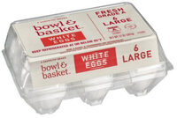 Large Fresh White Eggs