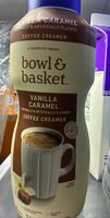 Vanilla caramel coffee creamer