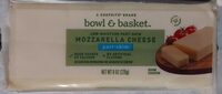 Low moisture part skin mozzarella cheese