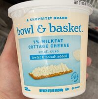 1% Milkfat Cottage Cheese small curd