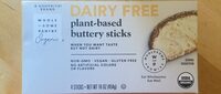 Dairy free plant based buttery sticks