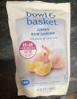 Jumbo raw shrimp
