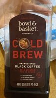Cold Brew Unsweetened Black Coffee