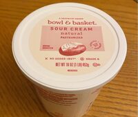 Natural sour cream