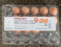 Cage free brown eggs