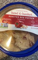 Roasted red pepper hummus