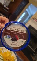 Dark chocolate hummus