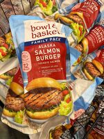 Alaska Salmon Burger Wild-caught