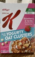 Special K strawberry & vanilla made with yogurt oat clusters