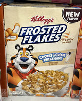 Frosted Flakes Cookies & Crème Milkshake