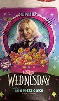 Wednesday Howlin’ Confetti Cake