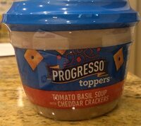 Progresso Tomato Basil Soup With Cheddar Crackers