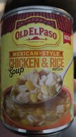 Mexican chicken and rice soup