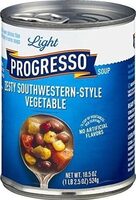 Light southwestern style vegetable soup