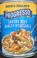 Savory Beef Barley Vegetable