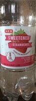 Sweetened Strawberry Sparkling Water Beverage