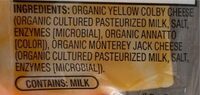 Colby & Monterey Jack Sliced Cheese