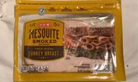 Mesquite smoked thick slided turkey breast