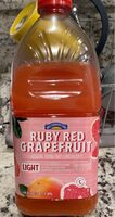 Ruby red grapefruit cocktail blend from concentrate light