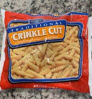 Crinkle cut fries