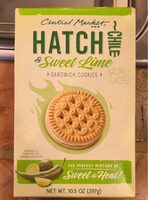 Hatch Chile & sweet lime sandwich cookies