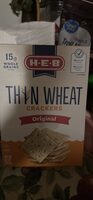 Thin Wheat Crackers Original